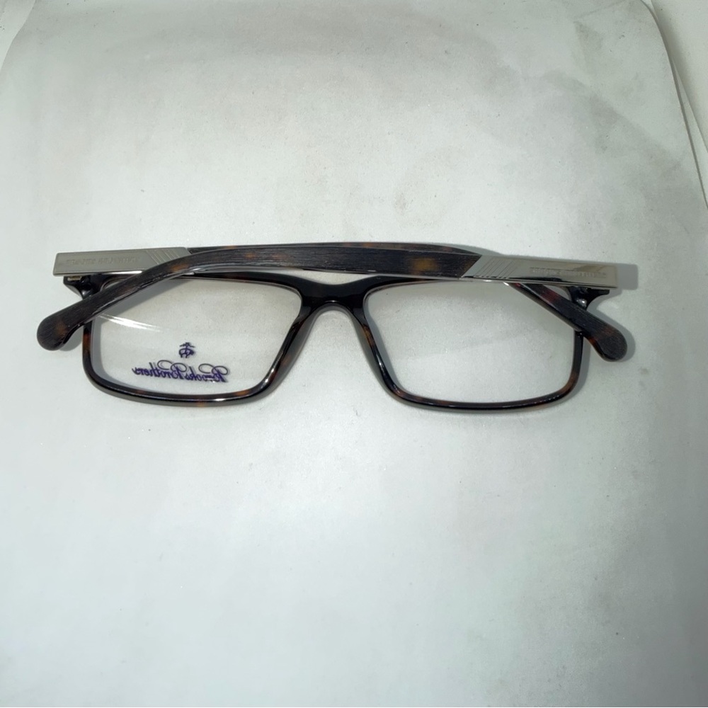 Brooks Brothers Dark Brown Rectangular Glasses - image 4
